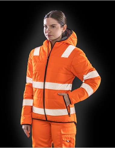R-R500X-Recycled Ripstop Padded Safety Jacket